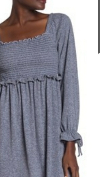 Luna Chix heathered long sleeve dress - Picture 3 of 3